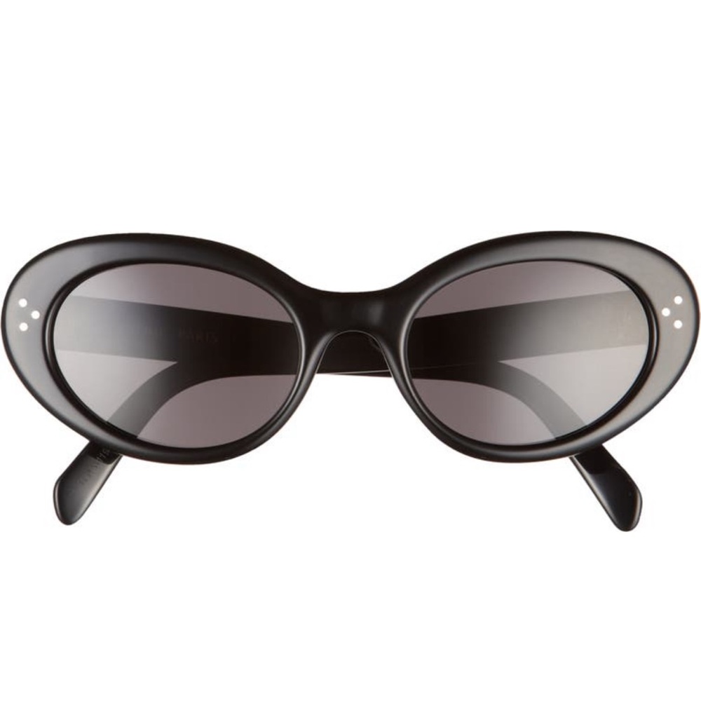 Celine 53mm Cat Eye Oval Sunglasses